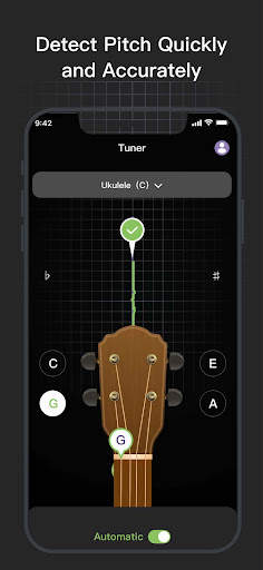 Ukulele Tuner Pro-Guitar Tuner screenshot 2