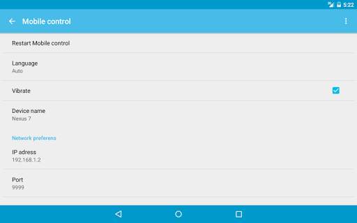 Mobile control screenshot 12