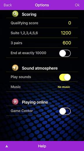 Dice Game 10000 Neon Free screenshot 2