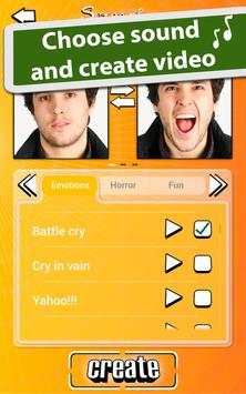 Scream face - Fun Video Editor screenshot 2