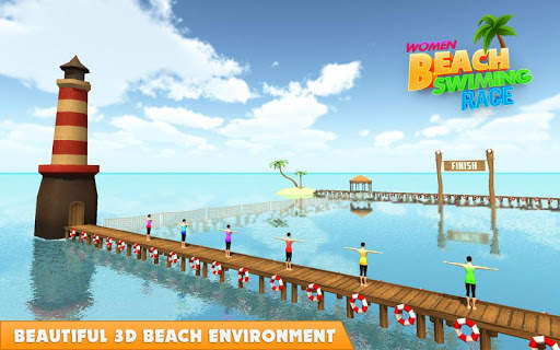 Women Beach Swimming Pool Racing Pro screenshot 16
