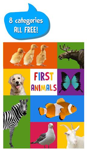 First Words for Baby: Animals screenshot 1
