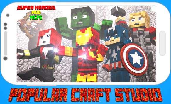 Super Heroes Mod for MCPE screenshot 3