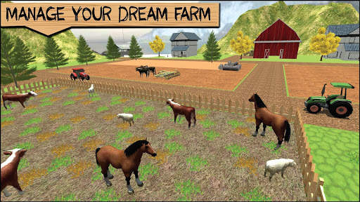 Farm Tractor Sim - Forage Farming Games screenshot 22