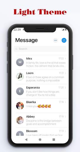 Message Style i-OS13 screenshot 1