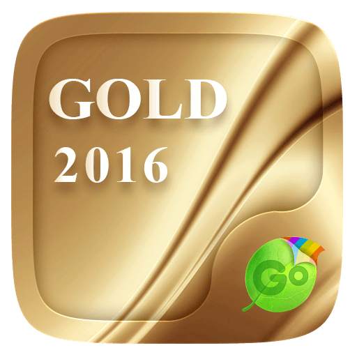 Gold 2016 GO Keyboard Theme 4.5