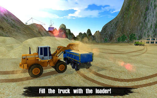 Loader & Dump Truck Hill SIM screenshot 2