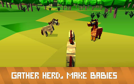 Blocky Horse Simulator screenshot 3