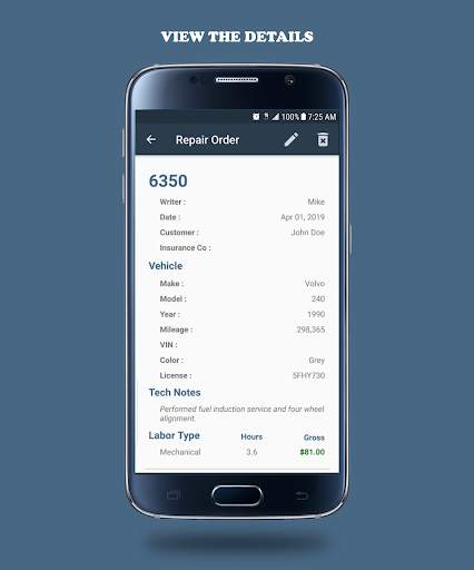 techtime Lite - Repair Order Flat Rate Calculator screenshot 3