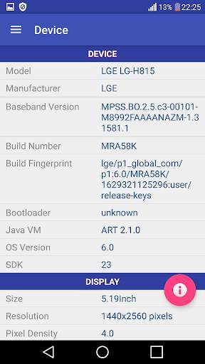 My Device Info (Droid) screenshot 3