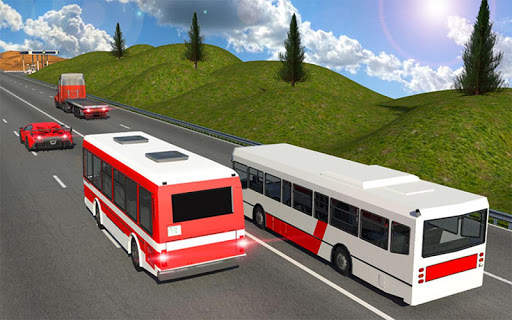 Racing In Bus 3D screenshot 14