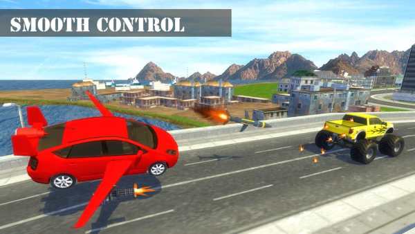 Flying Air Bus Ultimate : Monster Truck Shooter screenshot 4