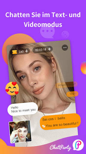 Chatparty- Live-Video-Chat & neue Freunde treffen screenshot 4