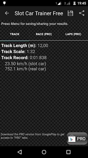 Slot Car Trainer Lite screenshot 7