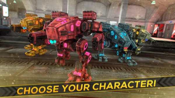 Subway Robots - Steel Racing screenshot 9
