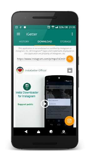 iGetter - Reel save Instagram скриншот 1