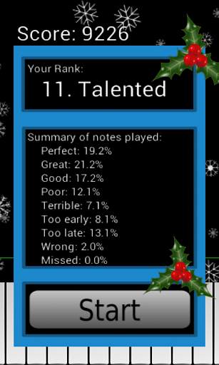 Christmas Piano screenshot 2