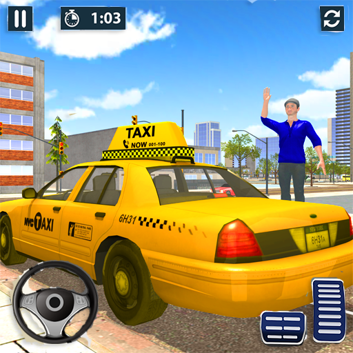 Modern Cab Taxi City Driving - Taxi Driving Games icon