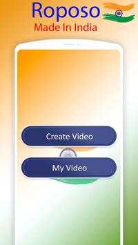 Roposo - Tik Tik Indian Video Status Maker screenshot 3
