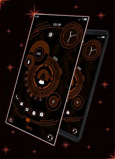 Classy hightech Launcher 2 - App lock, Hide App screenshot 4