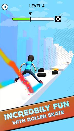 Super Sky Roller - Sky Skating Game screenshot 2