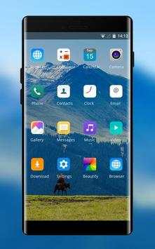 Theme for samsung galaxy young 2 mountain screenshot 2
