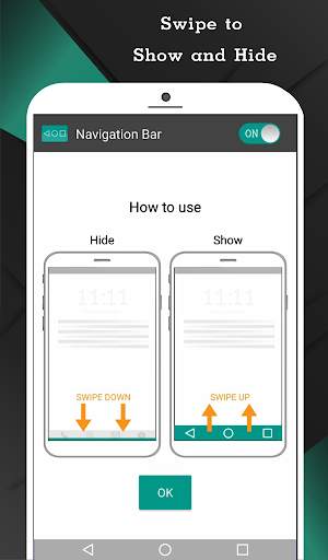 Navigation Bar (Back, Home, Recent Button) скриншот 1