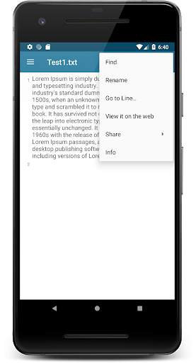 File Editor 3 تصوير الشاشة