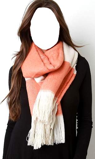 Women Winter Scarfs Photo Suit screenshot 10