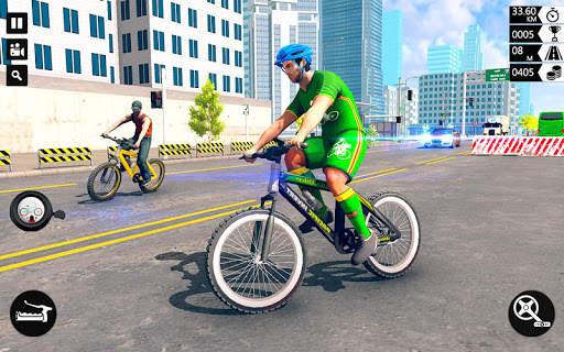 Extreme Bicycle Racing 2019: Highway City Rider screenshot 4