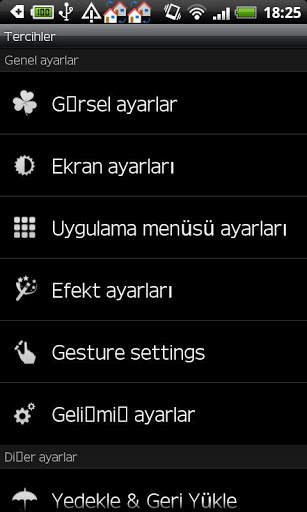 GO Launcher  Turkish language screenshot 2