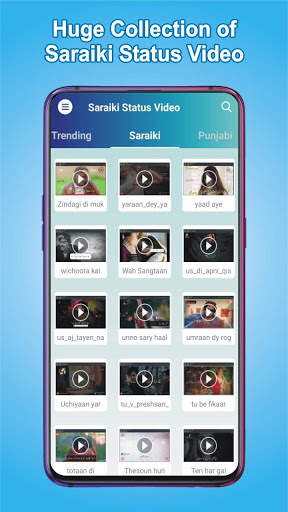 Saraiki status video: punjabi status for whats app screenshot 3