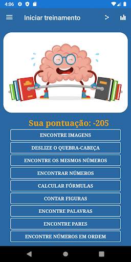 Jogos de treinamento cerebral screenshot 1