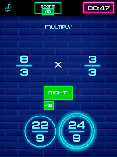 Fraction Challenge: Math games 13 تصوير الشاشة