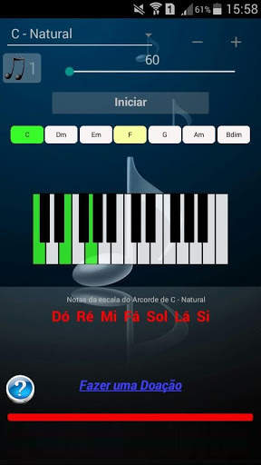 Campo Harmônico Piano screenshot 4