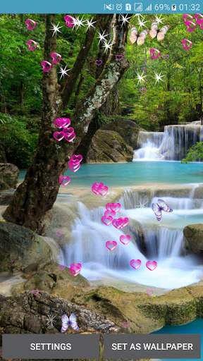 Waterfall Live Wallpapers screenshot 3