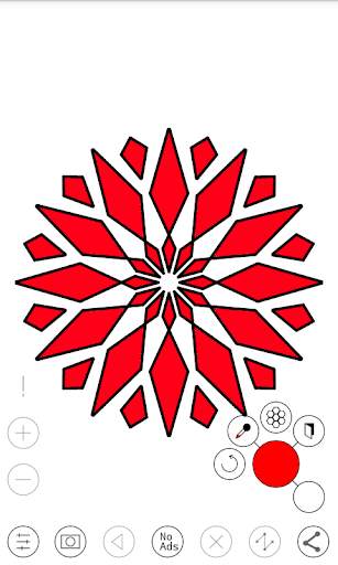 Line Art - Circular Vector Drawing App screenshot 2