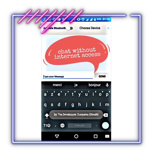 bluetooth chat for free chat without internet screenshot 3
