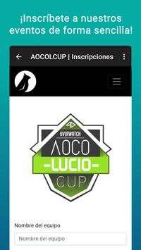 AOCO events screenshot 3