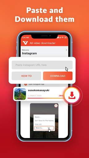 Video Downloader App & Status Saver For All screenshot 1