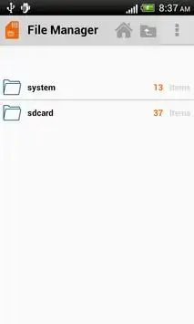 Myfiles-Filemanager screenshot 1