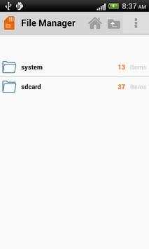 Myfiles-Filemanager screenshot 1