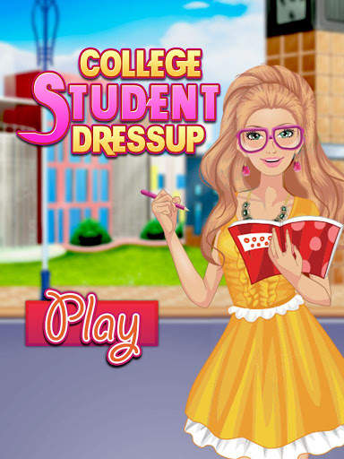 College Student Dress Up | College Girl Games Free screenshot 1
