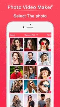 Photo Video Maker With Music - Movie Maker 1 تصوير الشاشة