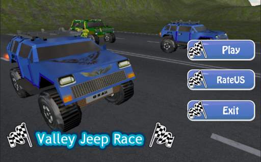 valley jeep racing Adventure screenshot 1