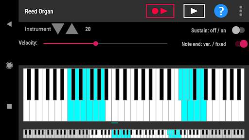 Simple piano with recorder screenshot 5