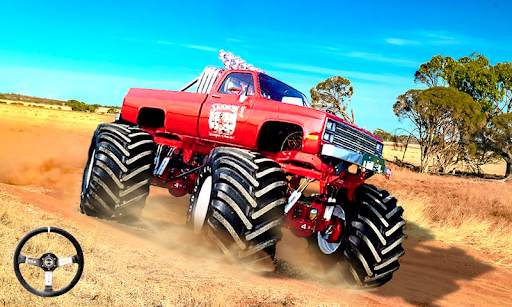 Monster Truck Driving Game 3D screenshot 1