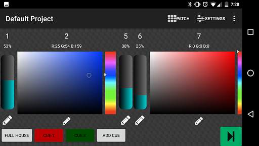 Aurora DMX screenshot 2