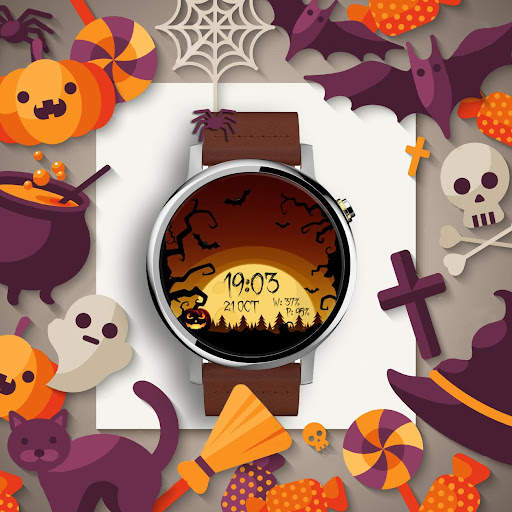 Watch Face - Halloween Spooky screenshot 5