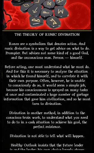 Rune reading screenshot 2